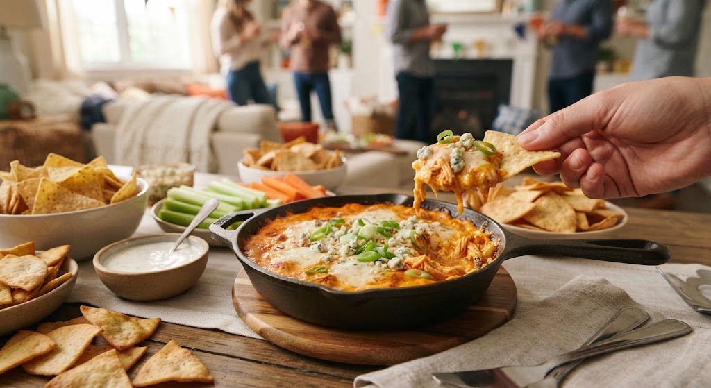 The Best Store-Bought Buffalo Chicken Dip for Game Day