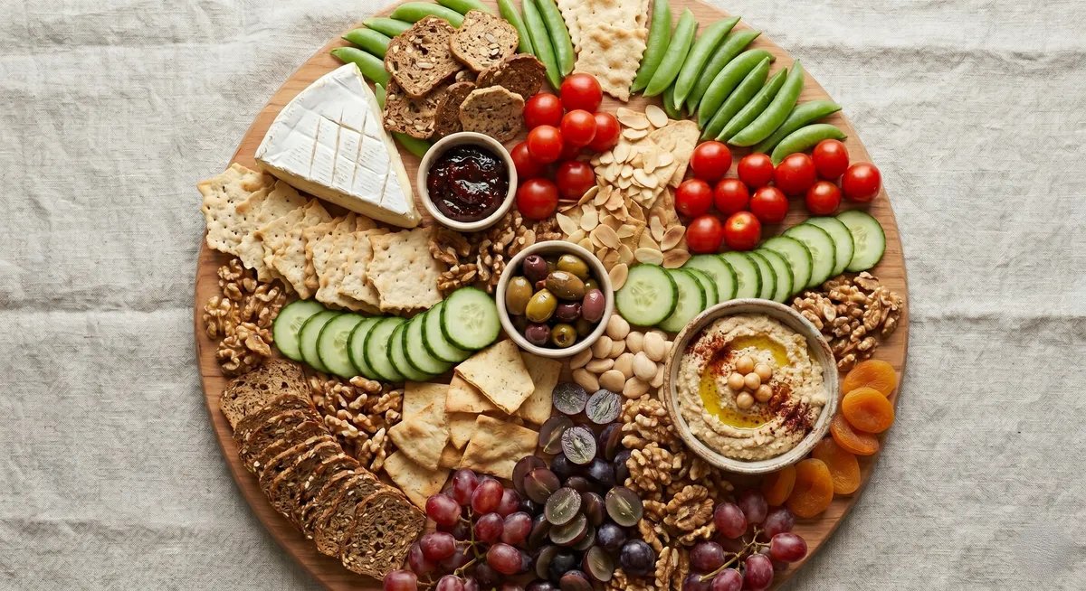 Plant-Based Starter Board: the finished board