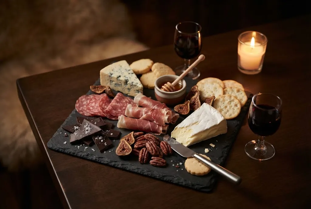 Midnight Indulgence Board for Two: the finished board