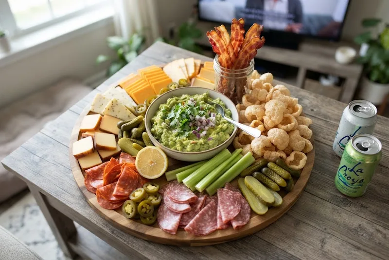 Keto Game Day Board