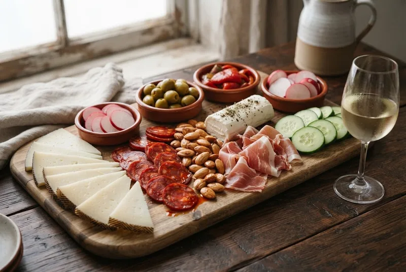 Keto Spanish Tapas Board