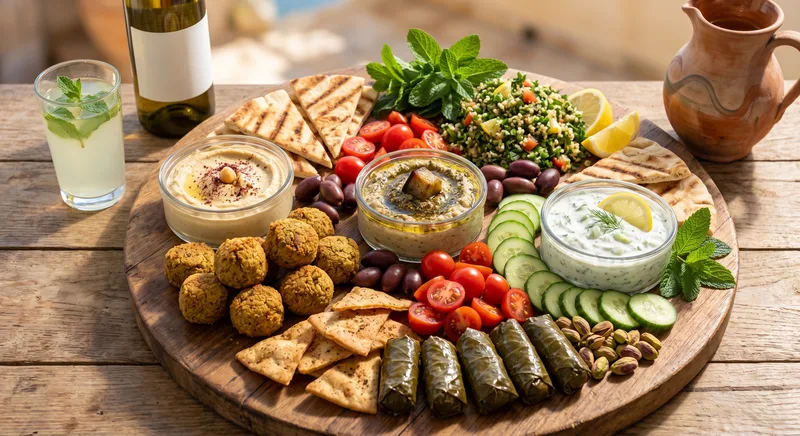The Mediterranean Plant-Based Board