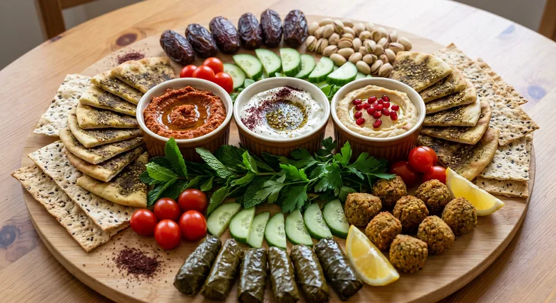 The Middle Eastern Mezze Board
