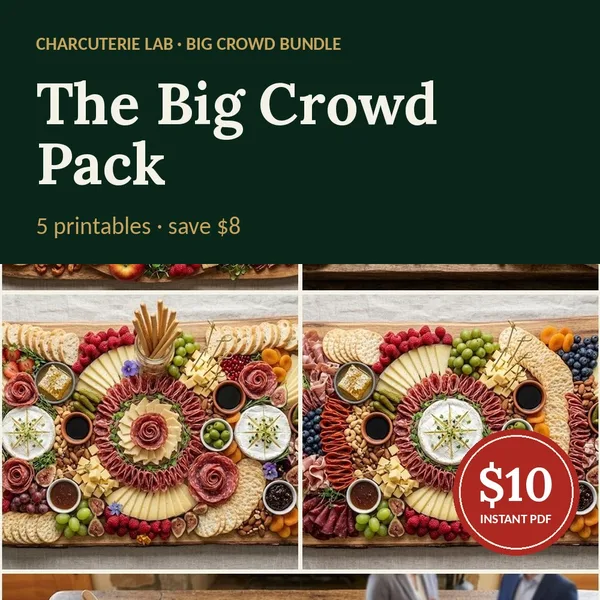Big Crowd Pack: printable PDF cover