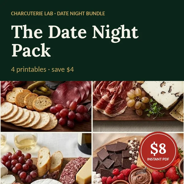 Date Night Pack: printable PDF cover