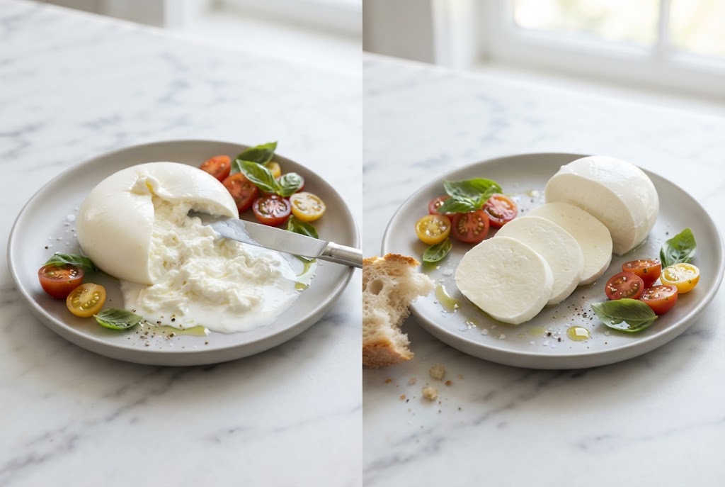 Burrata vs. Mozzarella: What's the Difference (and Which to Buy)