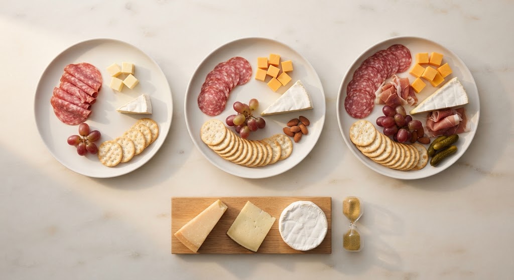 The Charcuterie Chart: Amounts, Timing and Pairings on One Page
