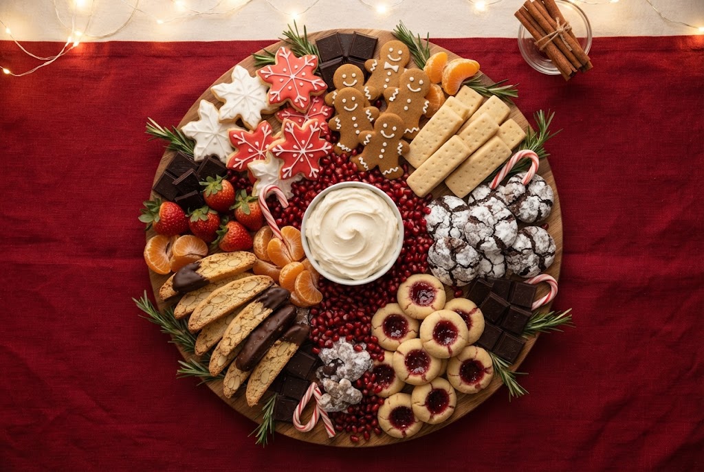 Christmas Cookie Charcuterie Board: How to Build It (and How Many Cookies)
