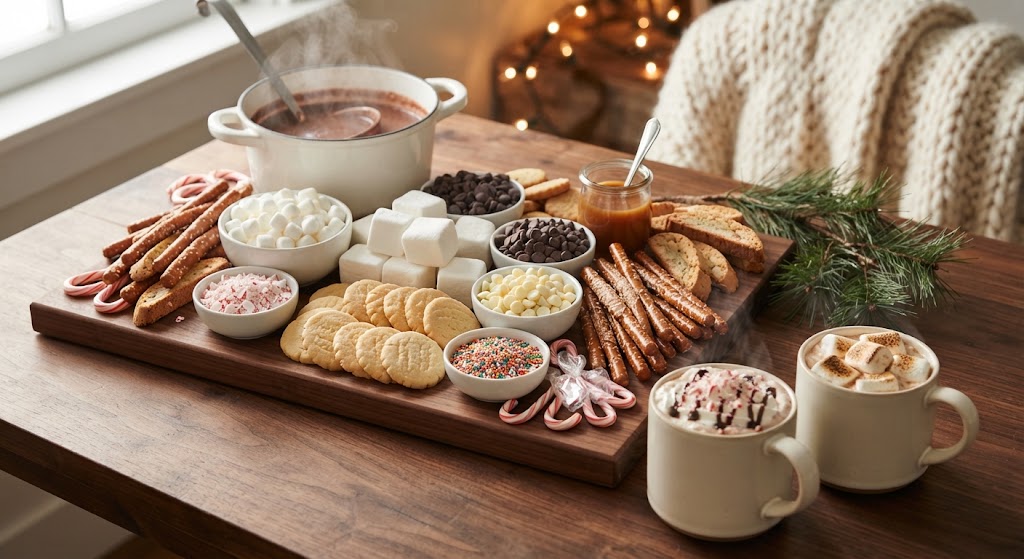 Hot Cocoa Board: How to Set Up a Hot Chocolate Board (Serves 8 to 20)
