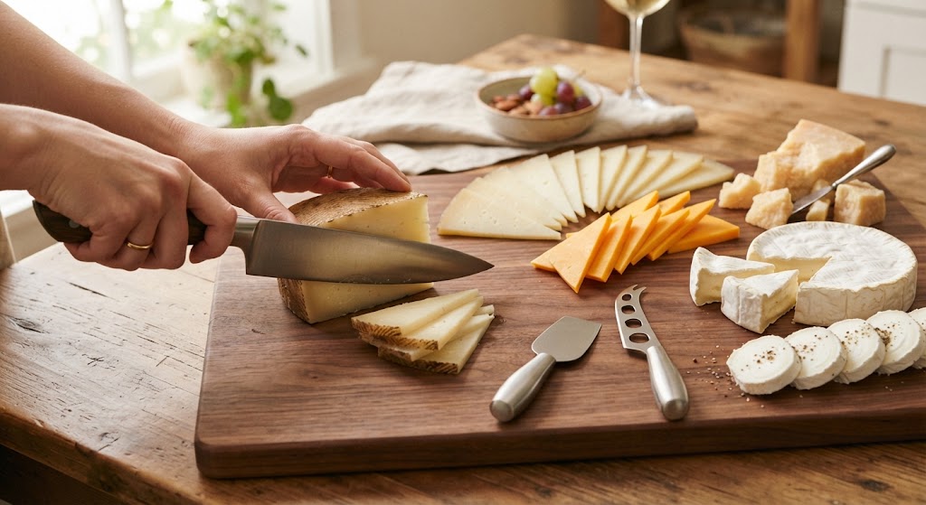 How to Cut Cheese for a Charcuterie Board (Every Shape, with Photos)
