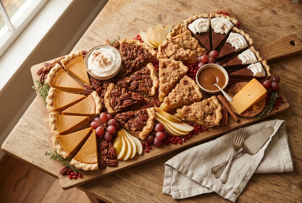 Thanksgiving Pie Board: How to Build a Dessert Board of Pies