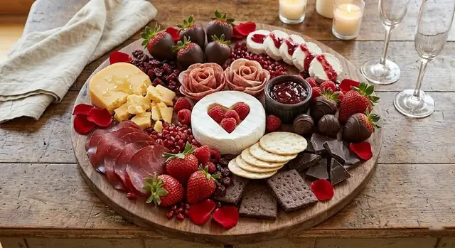 The Valentine's Day Board, board 21 in Charcuterie Lab