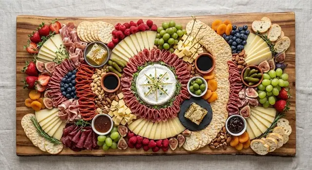 The Showstopper Grand Board, board 49 in Charcuterie Lab