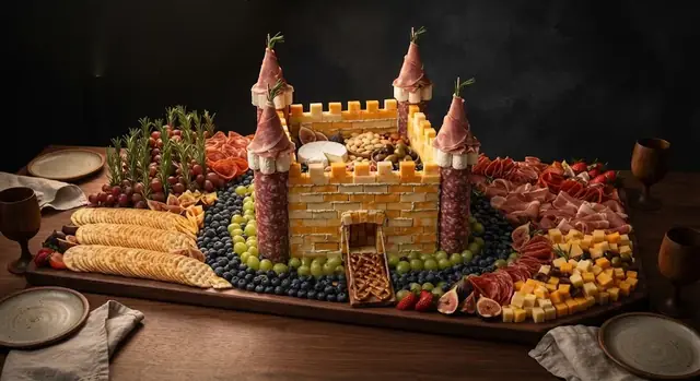 Cheese Castle Charcuterie Board