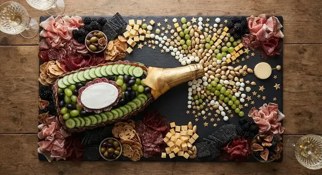Champagne Pop Charcuterie Board