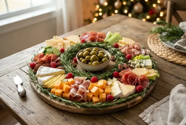 Keto Christmas Charcuterie Board
