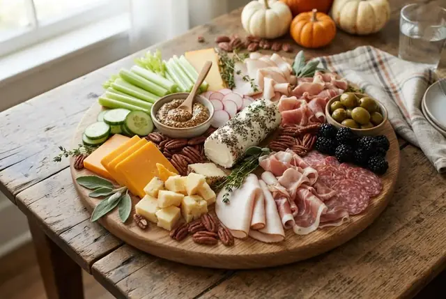 Keto Thanksgiving Charcuterie Board