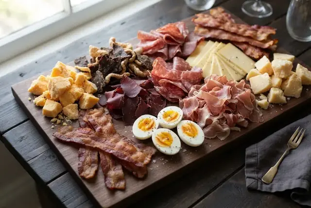Carnivore-Leaning Charcuterie Board
