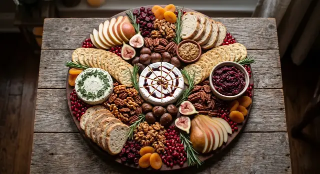 Plant-Based Holiday Board