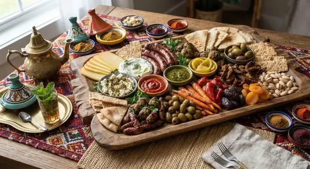 Moroccan Charcuterie Board