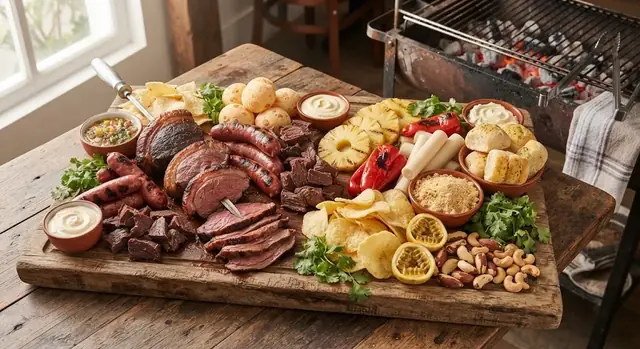 Brazilian Churrasco Charcuterie Board