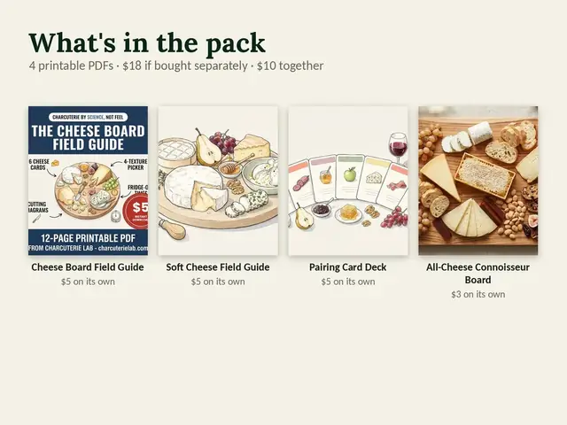 Cheese Lover's Pack: inside pages, preview 2 of 3