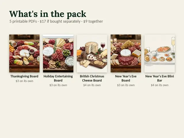 Holiday Hosting Pack: inside pages, preview 2 of 3