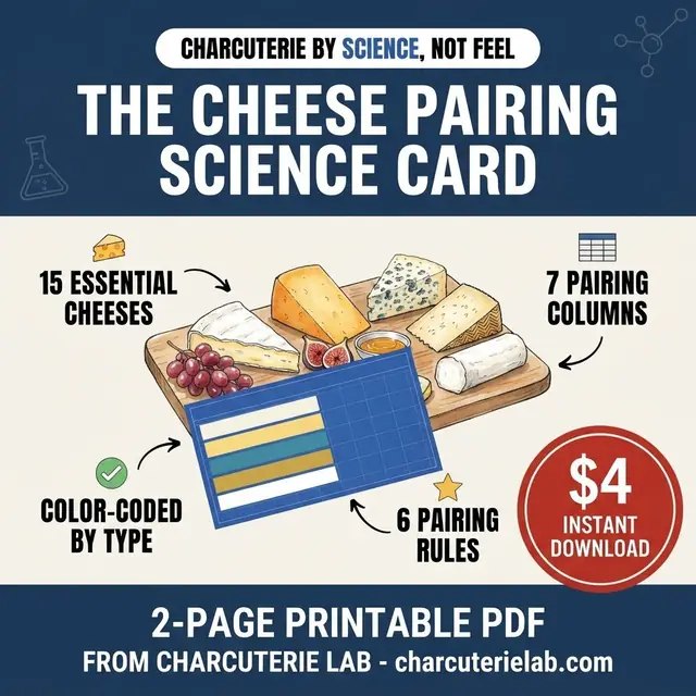 Cheese Pairing Science Card preview