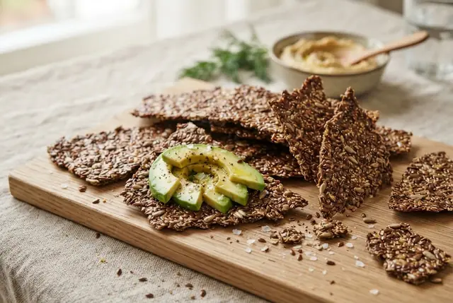 Flaxseed Crackers