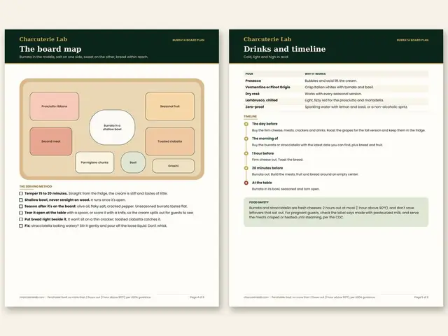 Burrata & Stracciatella Board Plan: inside pages, preview 3 of 3