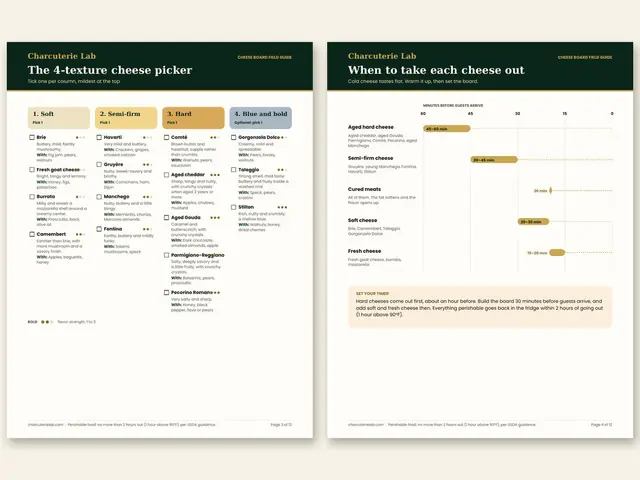 Cheese Board Field Guide: inside pages, preview 1 of 3